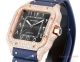 THB Factory Cartier Ice Out Santos Extra-Thin movement Watch Rose Gold-Black Rubber strap (2)_th.jpg